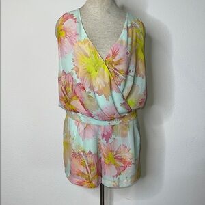 Marciano Flowy Lightweight Floral Romper